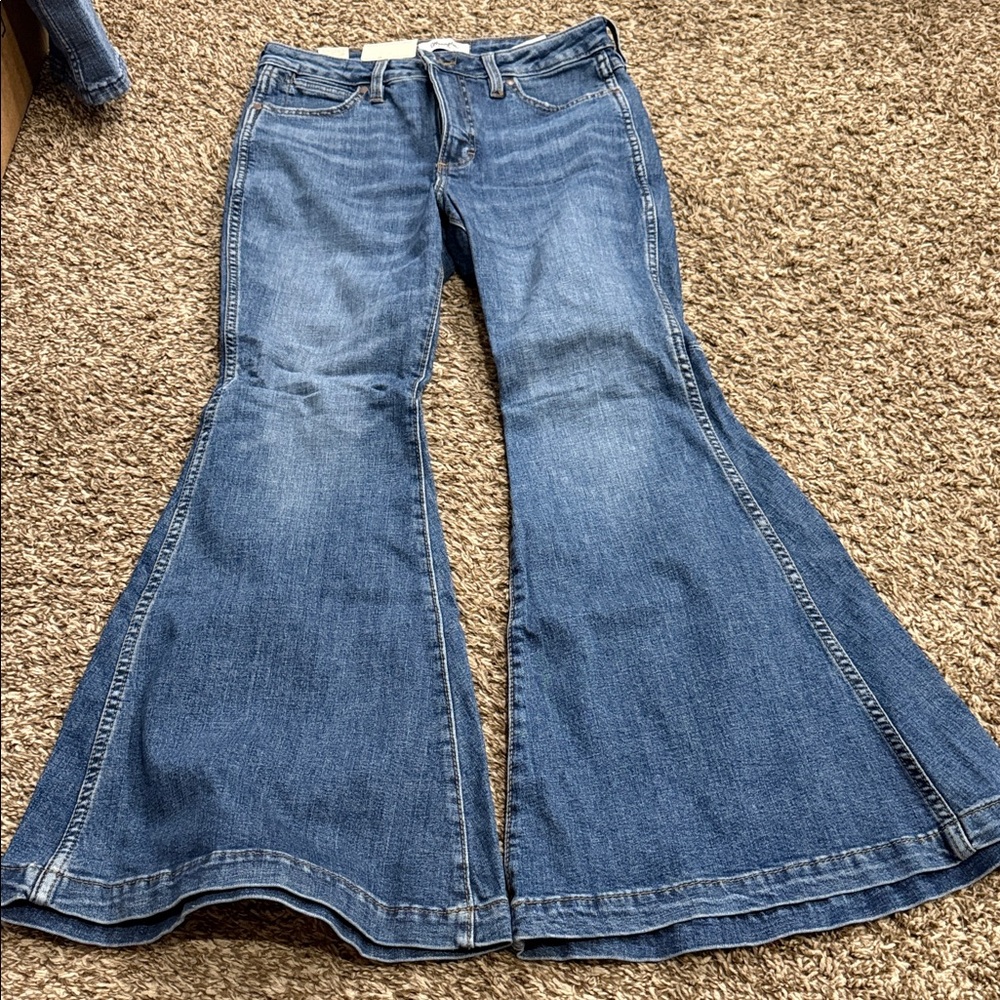 Classic Denim Flare Jeans